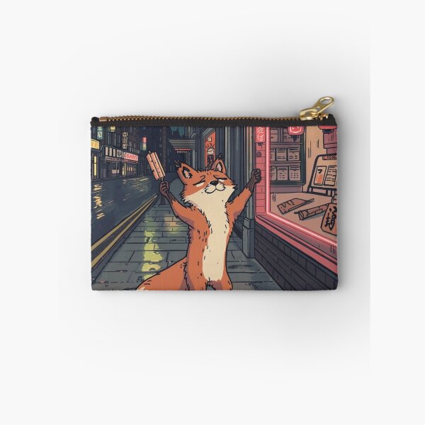 Item preview, 3am in Camden - London Fox Ukiyo-e Japanese Style Art designed and sold by Vandy Fullam.