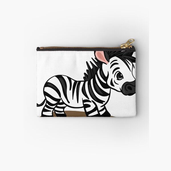 Item preview, Adorable Kawaii Baby Zebra Sticker - Cute Safari Animal Art designed and sold by LYAN-STORE.