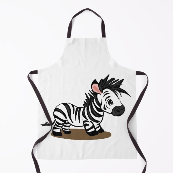 Item preview, Adorable Kawaii Baby Zebra Sticker - Cute Safari Animal Art designed and sold by LYAN-STORE.