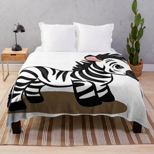 Item preview, Adorable Kawaii Baby Zebra Sticker - Cute Safari Animal Art designed and sold by LYAN-STORE.