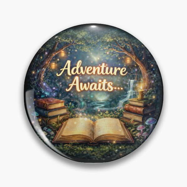 Item preview, Adventure Awaits – Magical Book Lover Fantasy Reading Design designed and sold by Silaris Designs.