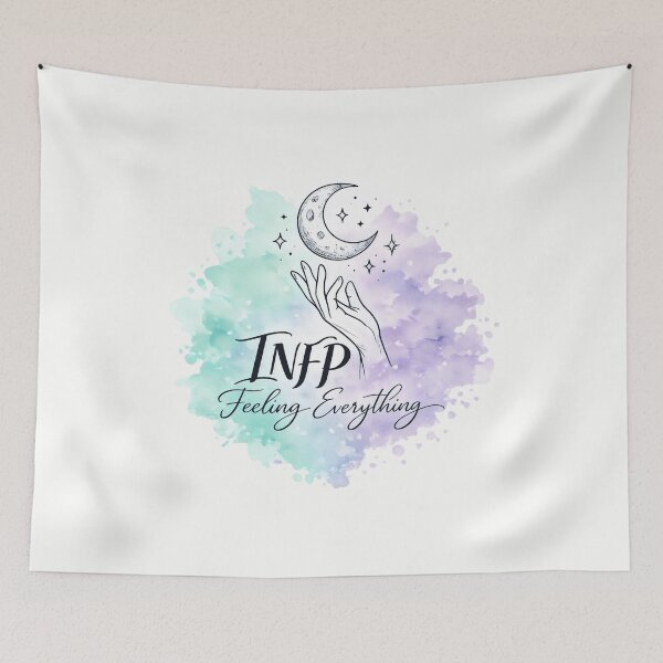 Item preview, INFP Feeling Everything Empath Personality designed and sold by SplashTastic.
