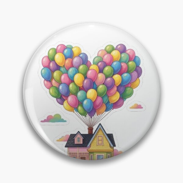 Item preview, Up house with heart shaped balloons  designed and sold by sanawnaw154.