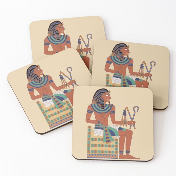 Item preview, Historically Accurate Ancient Egypt Pharaoh | Upscaled Hieroglyphic Art designed and sold by Based History.