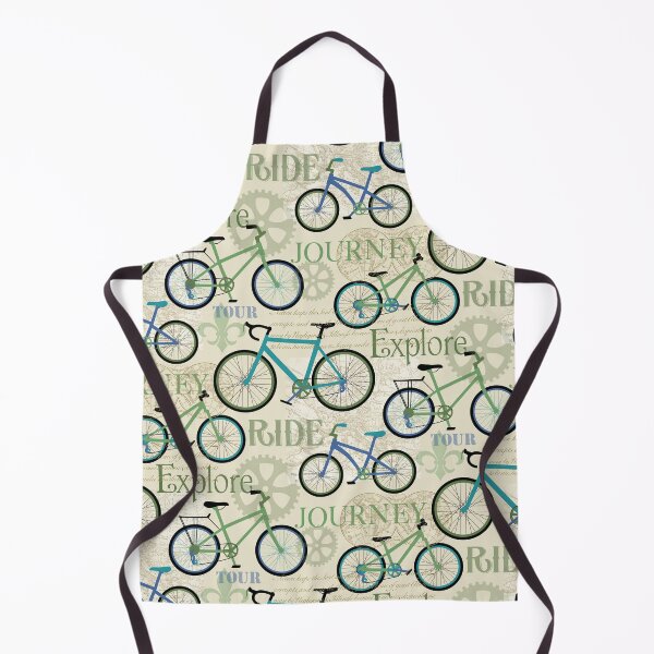 Item preview, Bicycle Journey Blue designed and sold by Barbara Pixton.