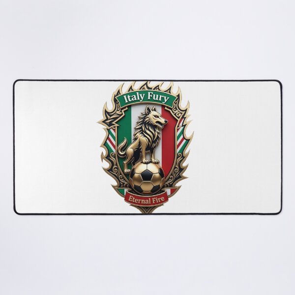 Item preview, Italy Eternal Wolf Ascent T-Shirt, Fury Pulse Wolf Soccer Cup, Italian Heritage Crest Collector Gift designed and sold by YMLux.