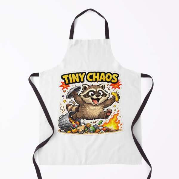 Item preview, Tiny Chaos Raccoon Funny Trash Panda Chaos Meme Sticker designed and sold by The-Ayms ⭐⭐⭐⭐⭐.