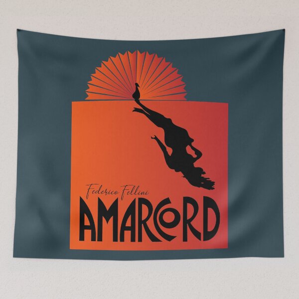 Item preview, AMARCORD POSTER 1973 designed and sold by MORKINO POSTERS.