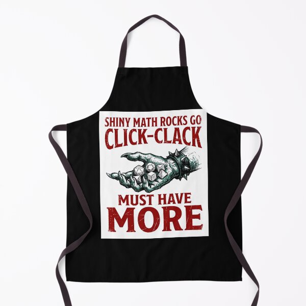 Item preview, Shiny Math Rocks Go Click Clack Must Have More RPG designed and sold by Fenay Designs.
