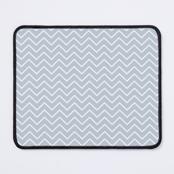 Item preview, Blue and White Chevron Striped Pattern designed and sold by winterpumpkin.