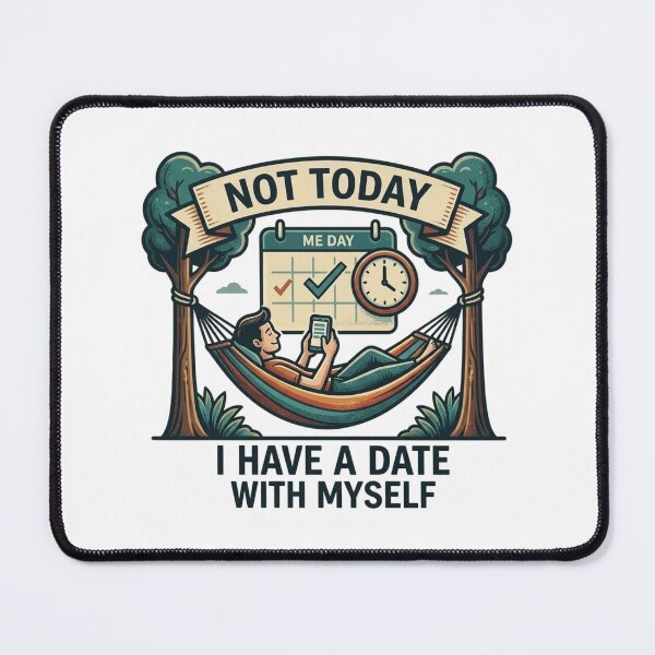 Item preview, Not today, I have a date with myself designed and sold by 54K700.