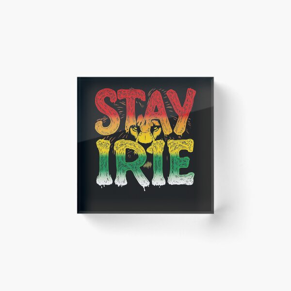 Item preview, Stay Irie Lion Reggae Vintage Art designed and sold by AilinsDesigns.