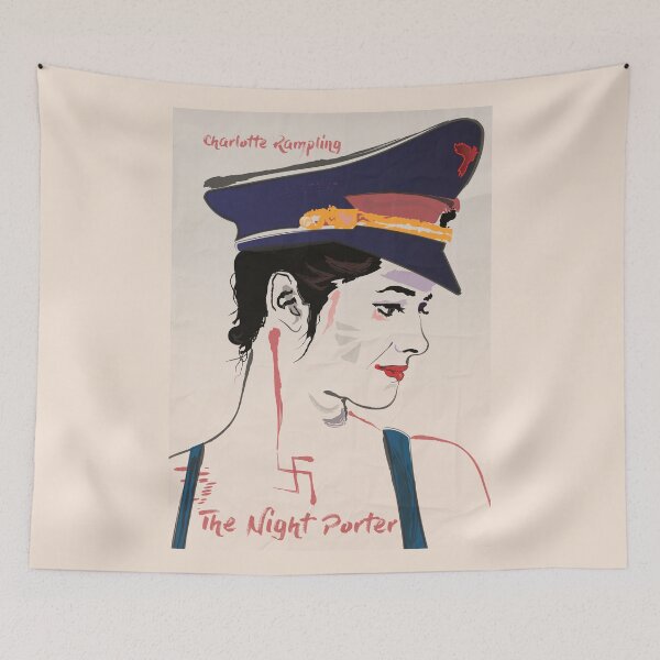 Item preview, THE NIGHT PORTER POSTER 1974 designed and sold by MORKINO POSTERS.