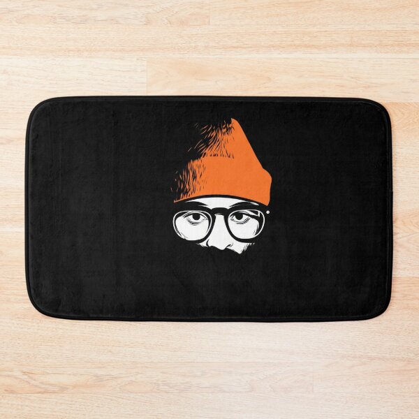 Item preview, Face with orange hat glasses designed and sold by anytka.
