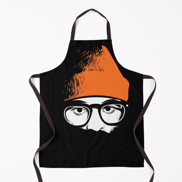 Item preview, Face with orange hat glasses designed and sold by anytka.