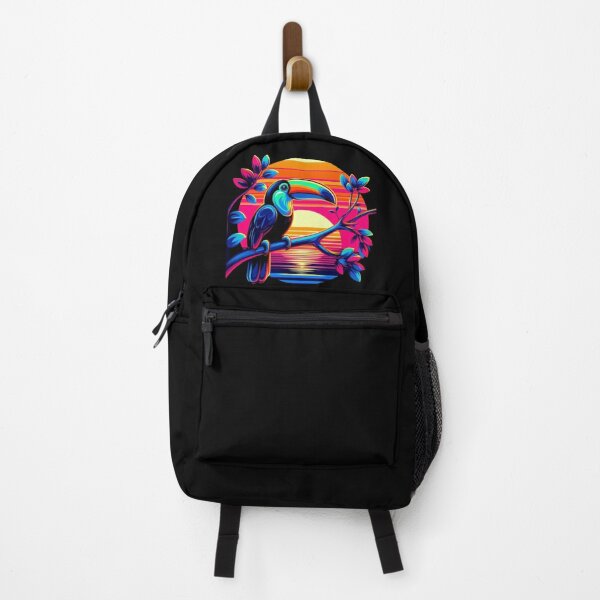 Item preview, Neon Toucan – Vibrant Jungle Artwork designed and sold by Dogandesighn.