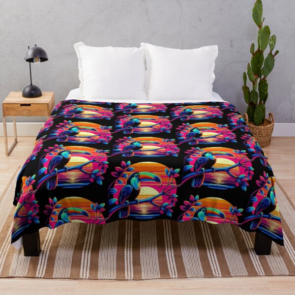 Item preview, Neon Toucan – Vibrant Jungle Artwork designed and sold by Dogandesighn.