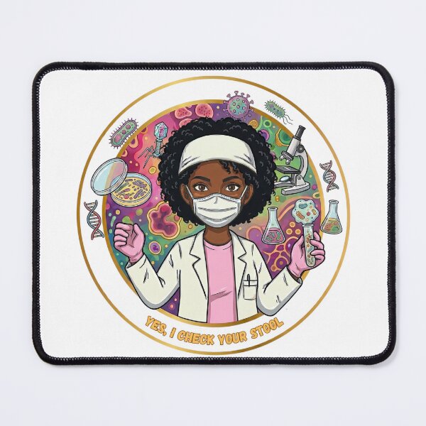 Item preview, Yes, I check your stool (microbiologist) designed and sold by Nurse Eve.