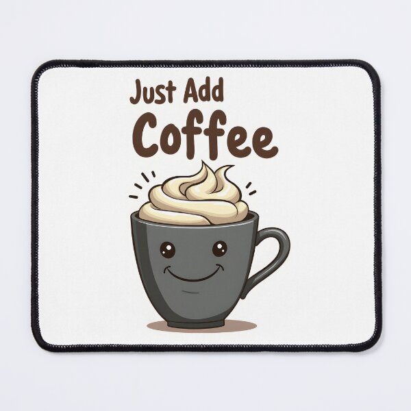 Item preview, I Like My Coffee How I Like My Humor: Dark – Funny Coffee Pun T-Shirt, Mug & Sticker Design designed and sold by MilaPrintify.