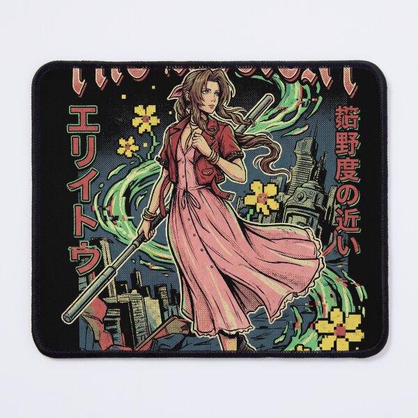 Item preview, Final Fantasy VII Aerith Gainsborough Pink Dress Flower Girl Design designed and sold by Senpaiwaves.