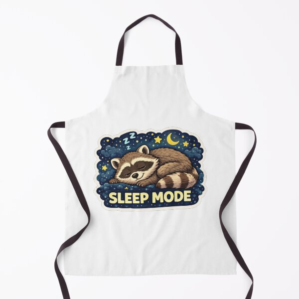 Item preview, Pegatina de meme de mapache lindo y divertido de Sleep Mode Mapache Basura Modo Sueño designed and sold by The-Ayms ⭐⭐⭐⭐⭐.