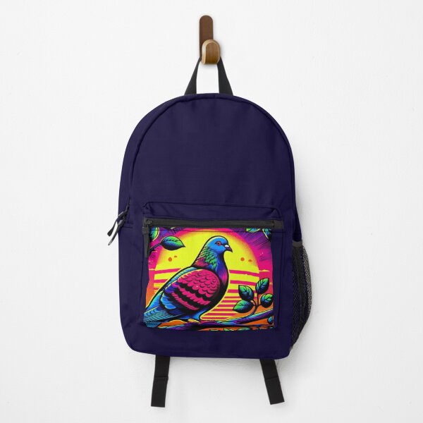 Item preview, Neon Pigeon – Psychedelic Sunset Design designed and sold by Dogandesighn.