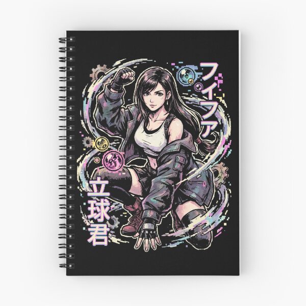 Item preview, Final Fantasy VII Tifa Lockhart Remake Rebirth Crop Top Gloves Design designed and sold by Senpaiwaves.
