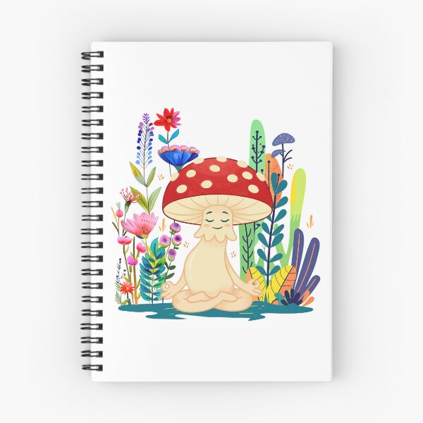 Item preview, Cute Yoga Mushroom - Meditating mushroom designed and sold by MoSaid.