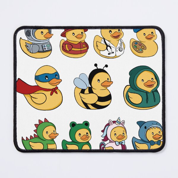 Item preview, Kawaii Rubber Duckie Costume Sticker Pack - Cute Career and Cosplay Ducks designed and sold by LYAN-STORE.