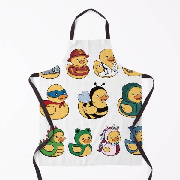 Item preview, Kawaii Rubber Duckie Costume Sticker Pack - Cute Career and Cosplay Ducks designed and sold by LYAN-STORE.