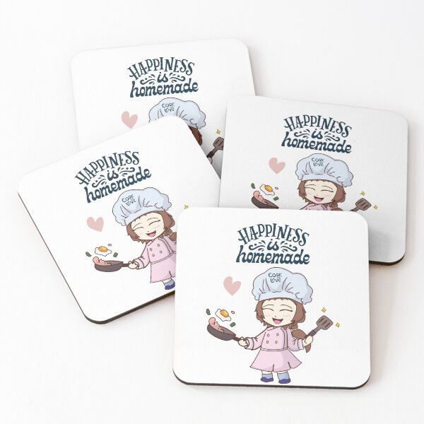 Item preview, Cook with love illustration. Happiness is homemade. designed and sold by AndamaArt.