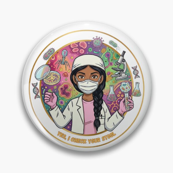 Item preview, Yes, I check your stool (microbiologist) designed and sold by Nurse Eve.