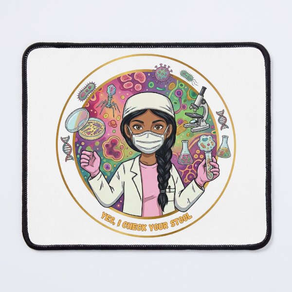 Item preview, Yes, I check your stool (microbiologist) designed and sold by Nurse Eve.