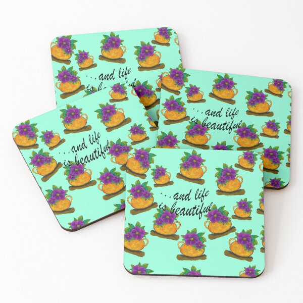 Item preview, Golden Flowerpots designed and sold by Monique'sArtStudio.