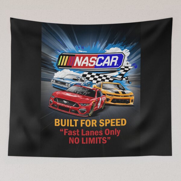 Item preview, NASCAR - BUILT FOR SPEED "Fast Lane Only NO LIMITS" designed and sold by DBM Photo Art 1.