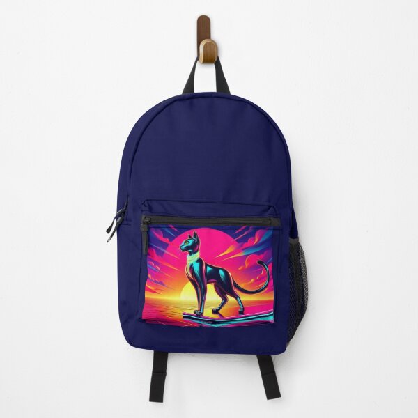 Item preview, neon black cat designed and sold by Dogandesighn.