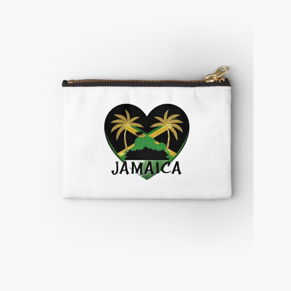 Item preview, I Love Jamaica Reggae Heart Design designed and sold by Aisha Creates.