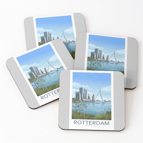 Item preview, Rotterdam Netherlands - Travel art designed and sold by Marciolini.