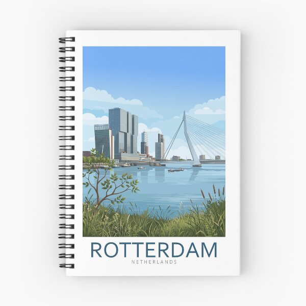 Artikelvorschau, Rotterdam, Niederlande – Reisekunst entworfen und verkauft von Marciolini.