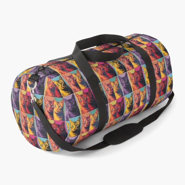 Item preview, Colorful Retro Pop Art Cat Portrait designed and sold by Panda Creative Studio.