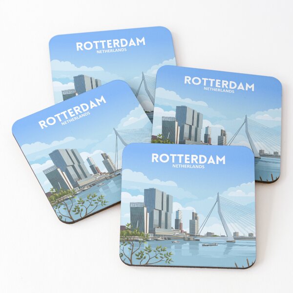 Item preview, Rotterdam Netherlands - Travel Art designed and sold by Marciolini.