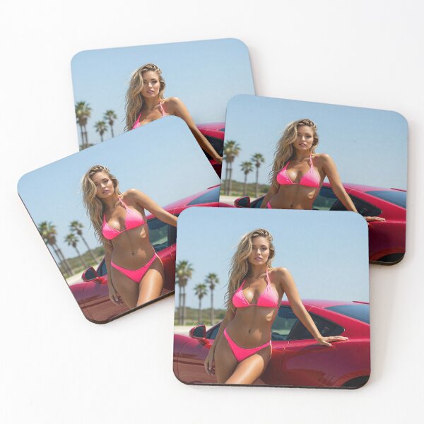 Item preview, Pink bikini swimsuit model designed and sold by Neon Jungle.