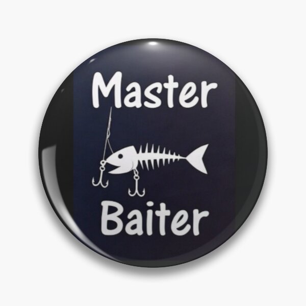 Item preview, Funny Master Baiter Fishing Lure - Fish Skeleton Humor designed and sold by HALYNA070824.