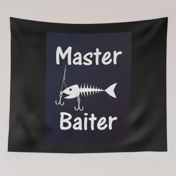 Item preview, Funny Master Baiter Fishing Lure - Fish Skeleton Humor designed and sold by HALYNA070824.