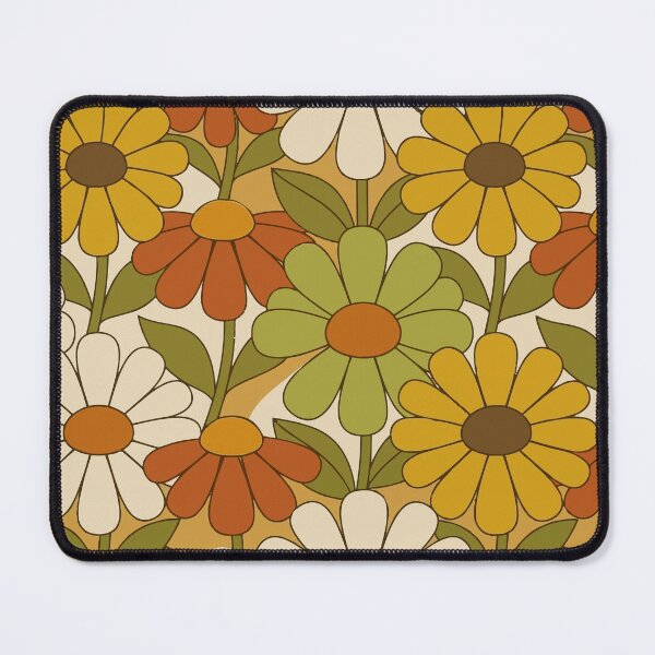 Item preview, 70s Groovy Flower Power - Psychedelic Retro Daisy Pattern designed and sold by DeeLulu.