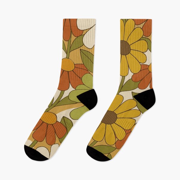 Item preview, 70s Groovy Flower Power - Psychedelic Retro Daisy Pattern designed and sold by DeeLulu.