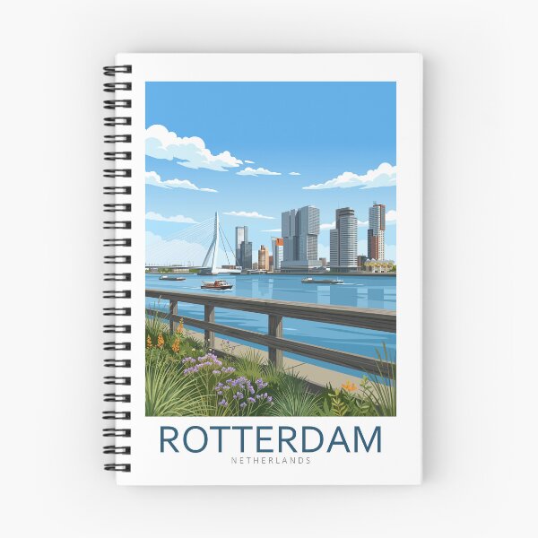 Item preview, Rotterdam Netherlands - Travel art designed and sold by Marciolini.