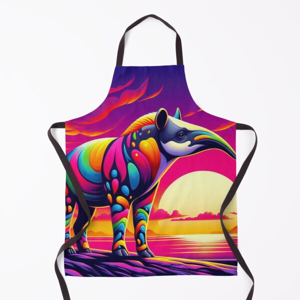 Item preview, Psychedelic Tapir – Sunset Spirit of the Wild designed and sold by Dogandesighn.