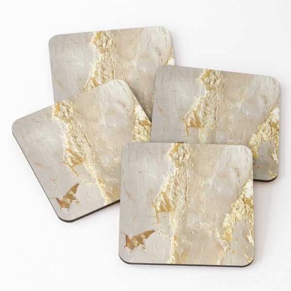 Item preview, Beige Gold Structure Design – Minimalist Concrete and Marble Texture designed and sold by CosmicGlyph.