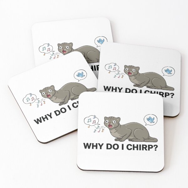 Item preview, I Chirp Like A Bird Confused Jaguarundi designed and sold by Petzzz.